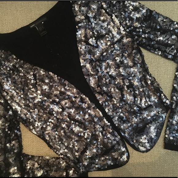 Mango Sequin Jacket - Picture 1 of 3
